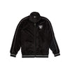 Las Vegas Raiders NFL Mens Velour Zip Up Top