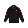 Kansas City Chiefs NFL Mens Black Velour Zip Up Top