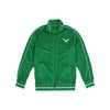Philadelphia Eagles NFL Mens Kelly Green Velour Zip Up Top (PREORDER - SHIPS LATE SEPTEMBER)