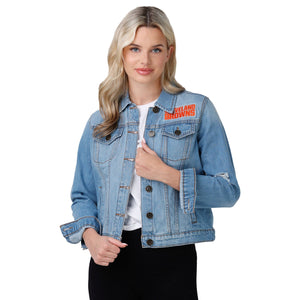 Cleveland Browns NFL Womens Denim Days Jacket