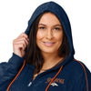 Denver Broncos NFL Womens Terry Knit Zip Up Top