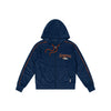 Denver Broncos NFL Womens Terry Knit Zip Up Top