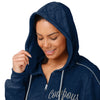 Dallas Cowboys NFL Womens Terry Knit Zip Up Top
