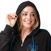 Detroit Lions NFL Womens Terry Knit Zip Up Top