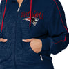 New England Patriots NFL Womens Terry Knit Zip Up Top
