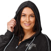 Las Vegas Raiders NFL Womens Terry Knit Zip Up Top