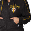 Pittsburgh Steelers NFL Womens Terry Knit Zip Up Top