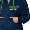 Seattle Seahawks NFL Womens Terry Knit Zip Up Top