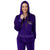 Baltimore Ravens NFL Womens Velour Zip Up Top