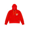 Kansas City Chiefs NFL Womens Velour Zip Up Top