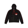 Kansas City Chiefs NFL Womens Black Velour Zip Up Top