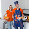 New York Mets MLB Pinstripe Chef Set