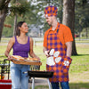 Clemson Tigers NCAA Plaid Chef Set