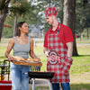 Ohio State Buckeyes NCAA Plaid Chef Set