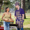 Washington Huskies NCAA Plaid Chef Set