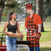 Cincinnati Bengals NFL Plaid Chef Set