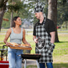 Las Vegas Raiders NFL Plaid Chef Set