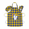 Los Angeles Rams NFL Plaid Chef Set