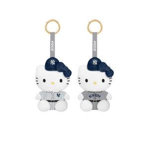 New York Yankees MLB Seated 2 Pack Mini Plush Hello Kitty® Bag Charm Keychain