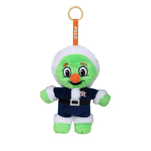 Houston Astros MLB Plush Mascot Santa Bag Charm Keychain
