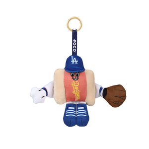 Los Angeles Dodgers MLB Plush Food Bag Charm Keychain