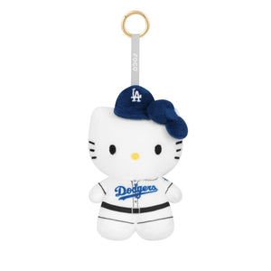Los Angeles Dodgers MLB Plush Hello Kitty® Bag Charm Keychain