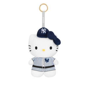 New York Yankees MLB Plush Hello Kitty® Bag Charm Keychain