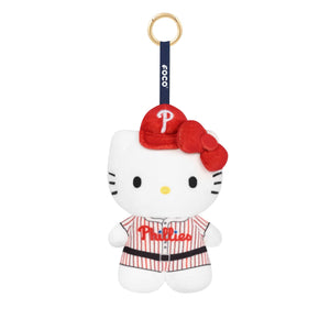 Philadelphia Phillies MLB Plush Hello Kitty® Bag Charm Keychain