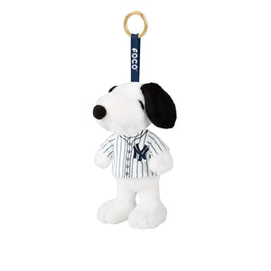 New York Yankees MLB Plush Snoopy Peanuts Bag Charm Keychain