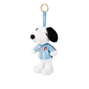 Philadelphia Phillies MLB Plush Snoopy Peanuts Bag Charm Keychain