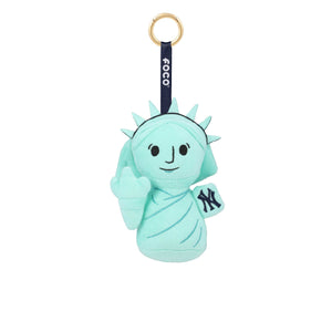 New York Yankees MLB Plush Teamie Beanie Bag Charm Keychain