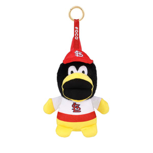 St Louis Cardinals MLB Plush Teamie Beanie Mascot Bag Charm Keychain