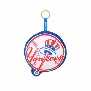 New York Yankees MLB Plush Team Logo Bag Charm Keychain