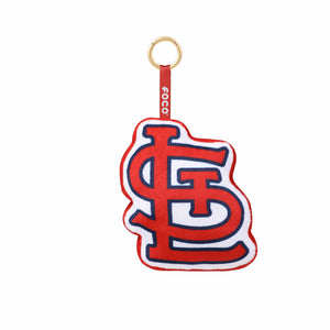 St Louis Cardinals MLB Plush Team Logo Bag Charm Keychain