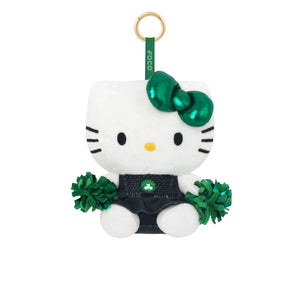 Boston Celtics NBA Plush Hello Kitty® Cheerleader Bag Charm Keychain (PREORDER - SHIPS LATE OCTOBER)