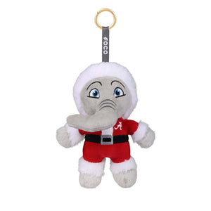 Alabama Crimson Tide NCAA Plush Mascot Santa Bag Charm Keychain