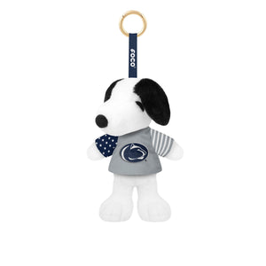 Penn State Nittany Lions NCAA Americana Plush Snoopy Peanuts Bag Charm Keychain