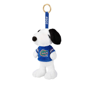 Florida Gators NCAA Plush Snoopy Peanuts Bag Charm Keychain