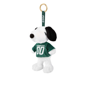 Michigan State Spartans NCAA Plush Snoopy Peanuts Bag Charm Keychain