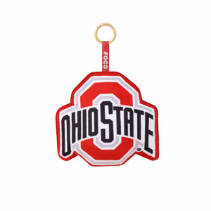 Ohio State Buckeyes NCAA Plush Team Logo Bag Charm Keychain