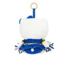 Los Angeles Rams NFL Plush Hello Kitty® Cheerleader Bag Charm Keychain
