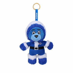 Buffalo Bills NFL Plush Mascot Santa Bag Charm Keychain