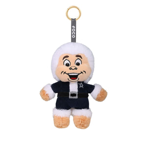 Dallas Cowboys NFL Plush Mascot Santa Bag Charm Keychain