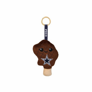 Dallas Cowboys NFL Plush Food Bag Charm Keychain