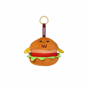 Washington Commanders NFL Plush Food Bag Charm Keychain