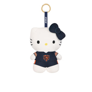 Chicago Bears NFL Plush Hello Kitty® Bag Charm Keychain