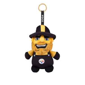 Pittsburgh Steelers NFL Plush Teamie Beanie Mascot Bag Charm Keychain