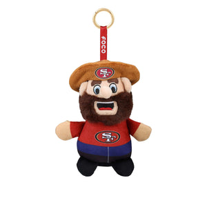 San Francisco 49ers NFL Plush Teamie Beanie Mascot Bag Charm Keychain