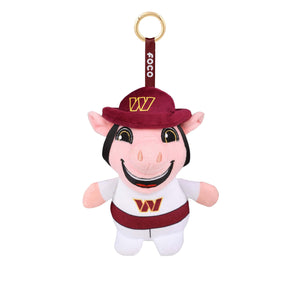 Washington Commanders NFL Plush Teamie Beanie Mascot Bag Charm Keychain