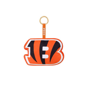 Cincinnati Bengals NFL Plush Team Logo Bag Charm Keychain